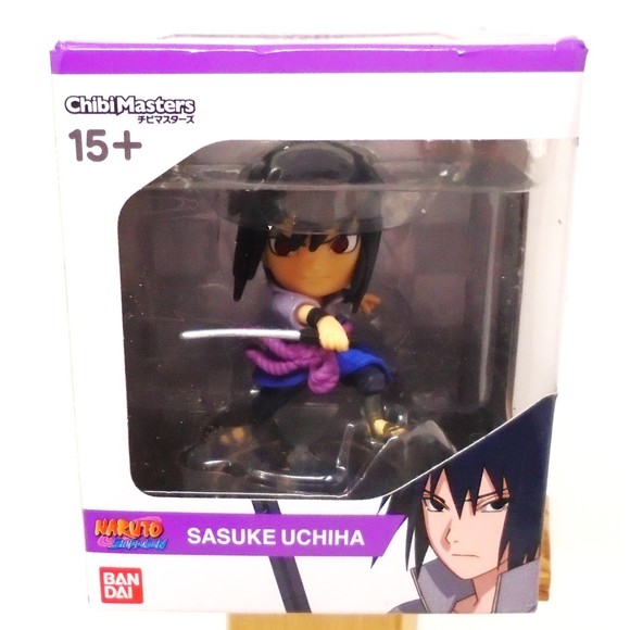 Anime Naruto Figurine "Sasuke Uchiha" Chibi Masters Ultra Tokyo Connection #2 - Picture 2 of 6